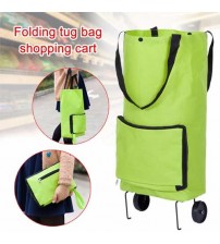 Foldable Shopping Travelling Cart Trolley Bag